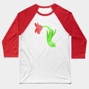 Snake Lilly Baseball T-Shirt